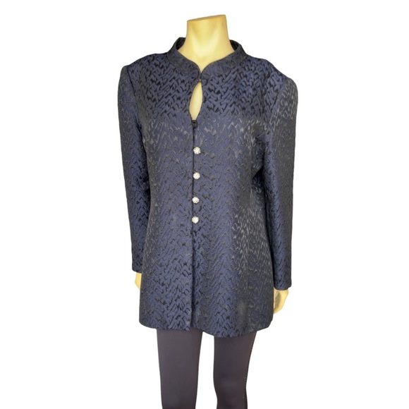 La Bottega Women’s Button Front Blazer Jacket - Picture 11 of 13